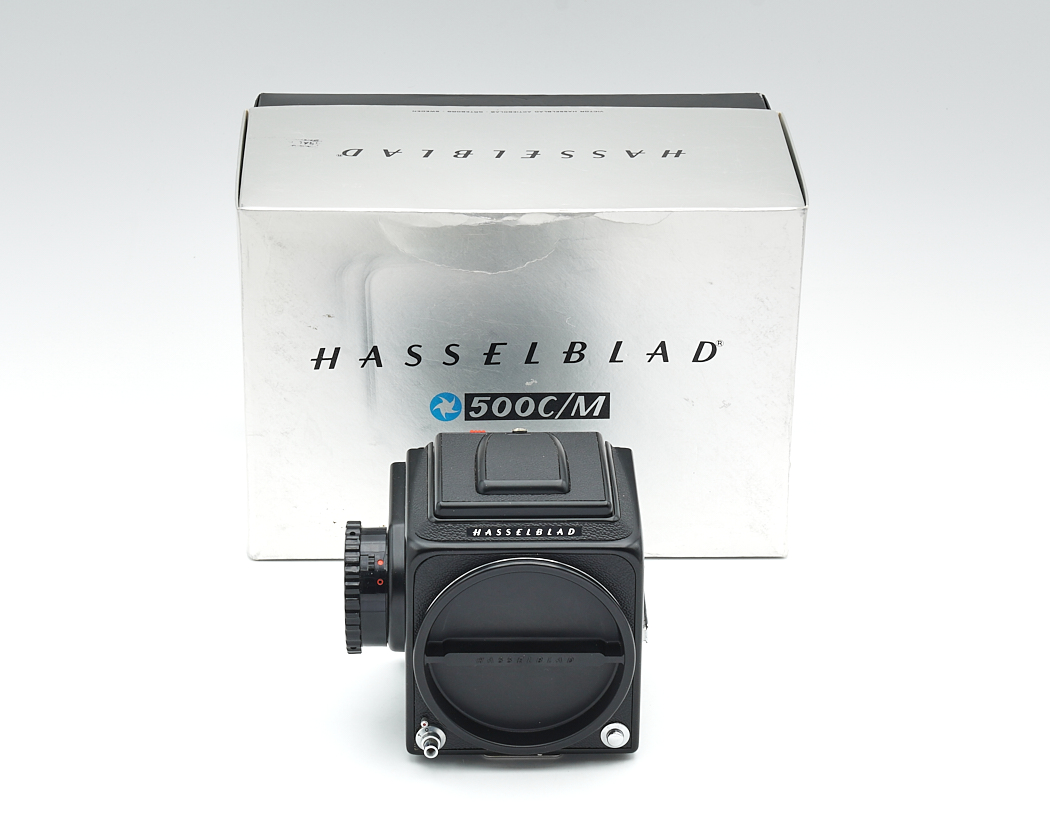 kamera, Mittel-Format, Hasselblad, schwarz, Verpackung