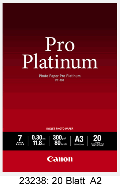 Fotopapier, A2 Größe, Papierscheibe, Canon-Marke, Tintenstrahldruckpapier