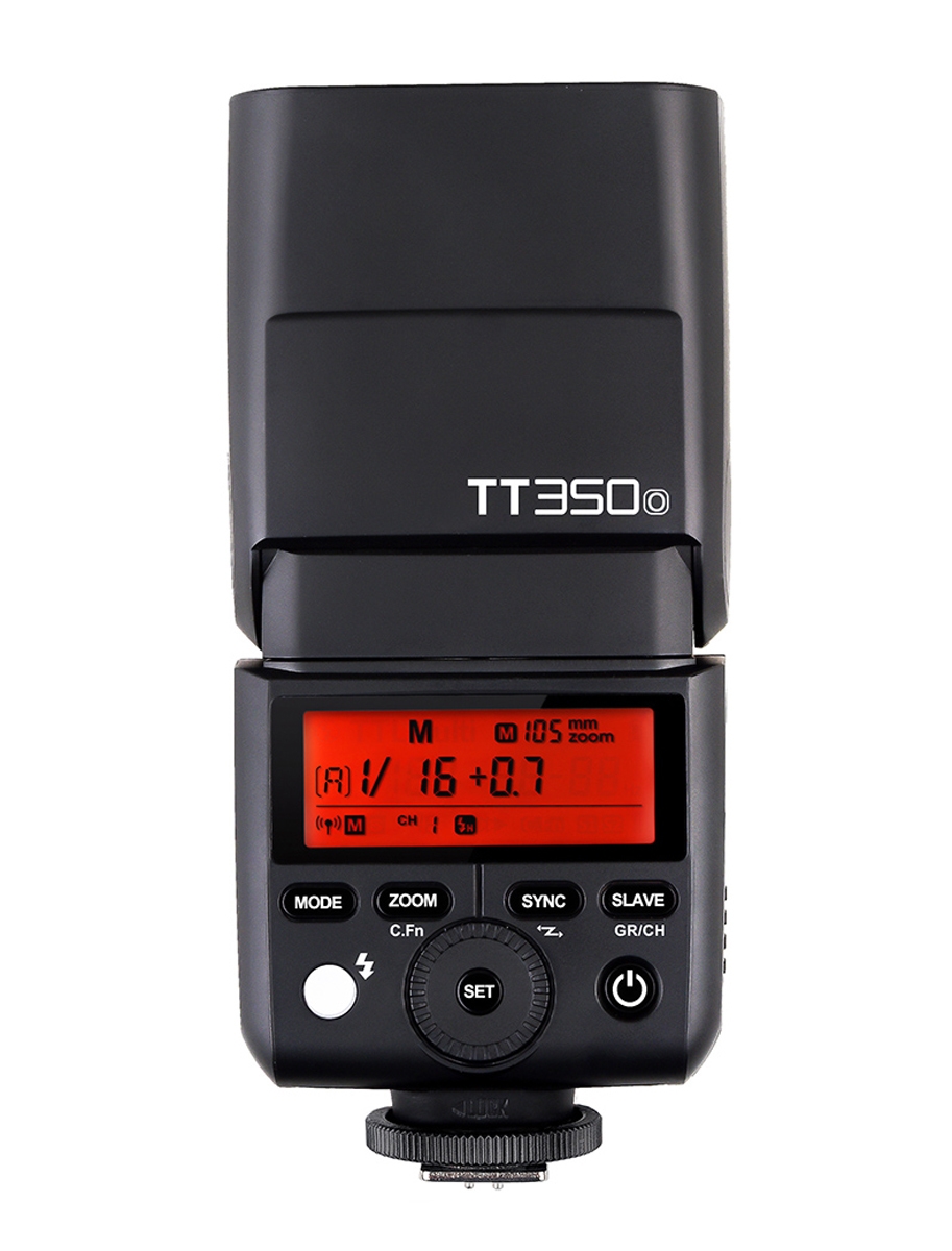 Godox Speedlite TT350 Blitzgerät für Olympus/OM/Panasonic
