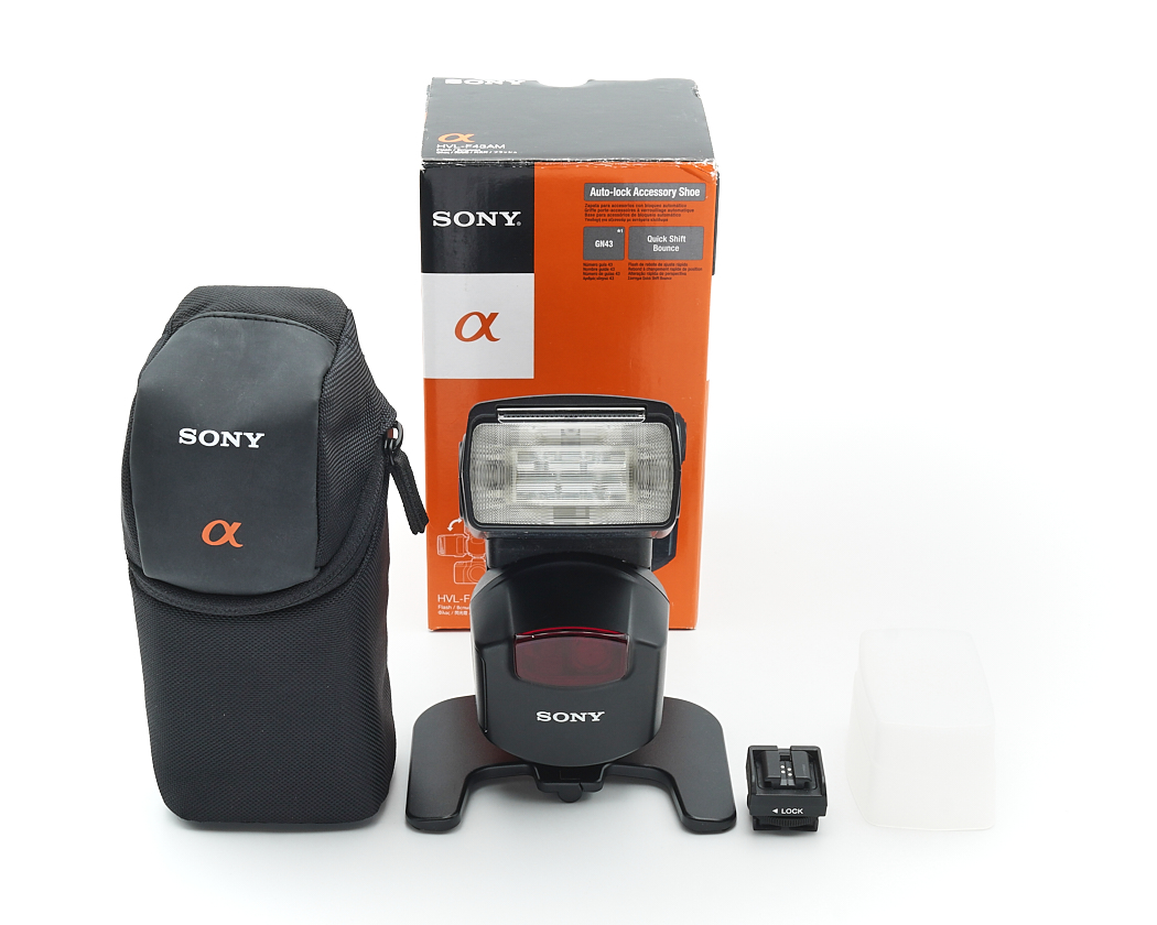 Blitzlicht, externes Blitzgerät, Sony, Alpha, Tasche/Bag
