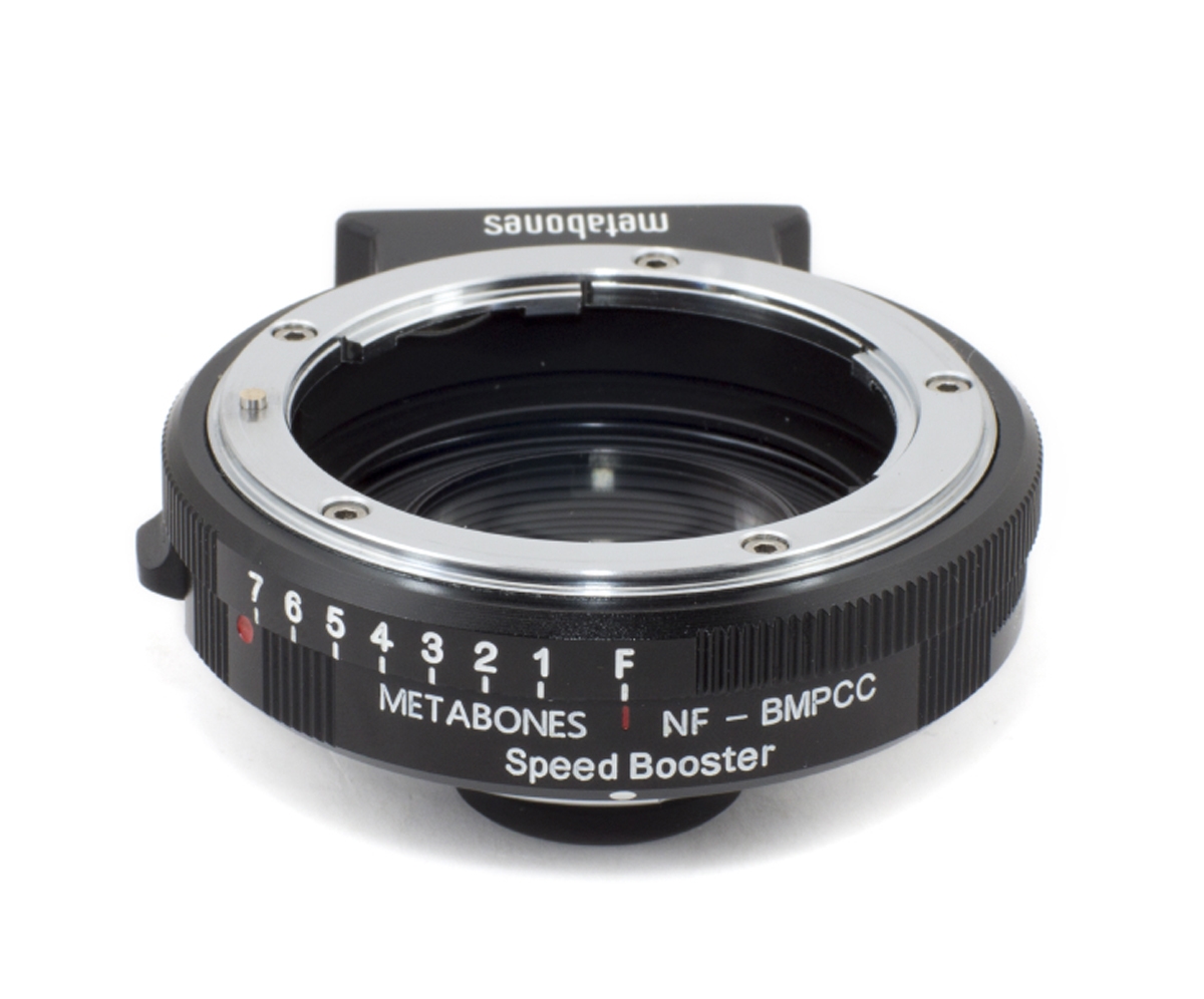 Metabones Nikon G an BMPCC Speed Booster 0.58x Adapter
