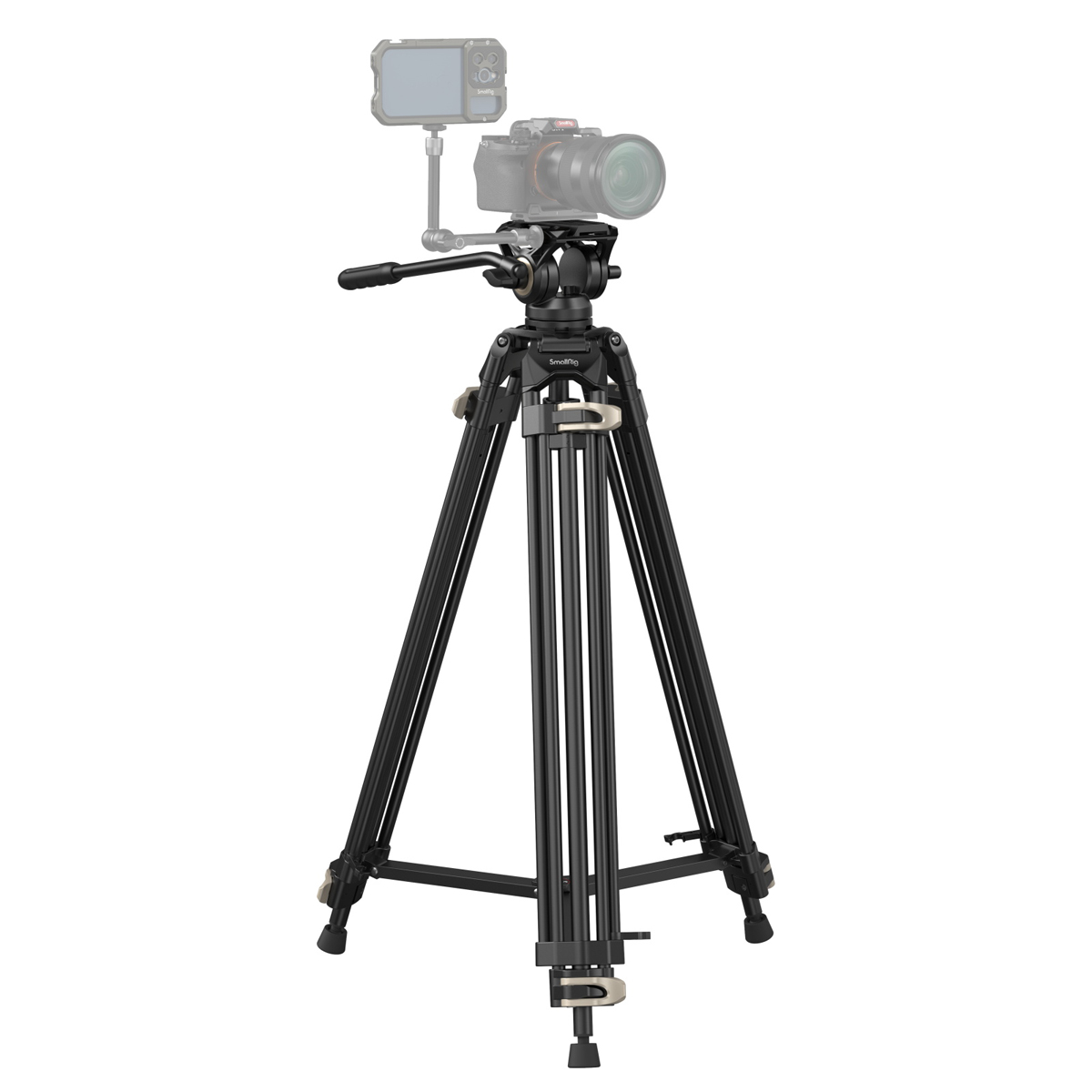 SmallRig 3751B Heavy-Duty Fluidkopf Stativ AD-01