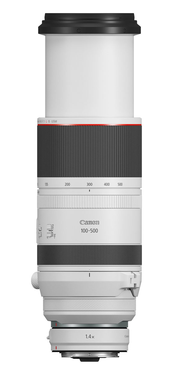 Canon RF 100-500mm 4.5-7.1 L IS USM + Extender RF 2.0x Konverter