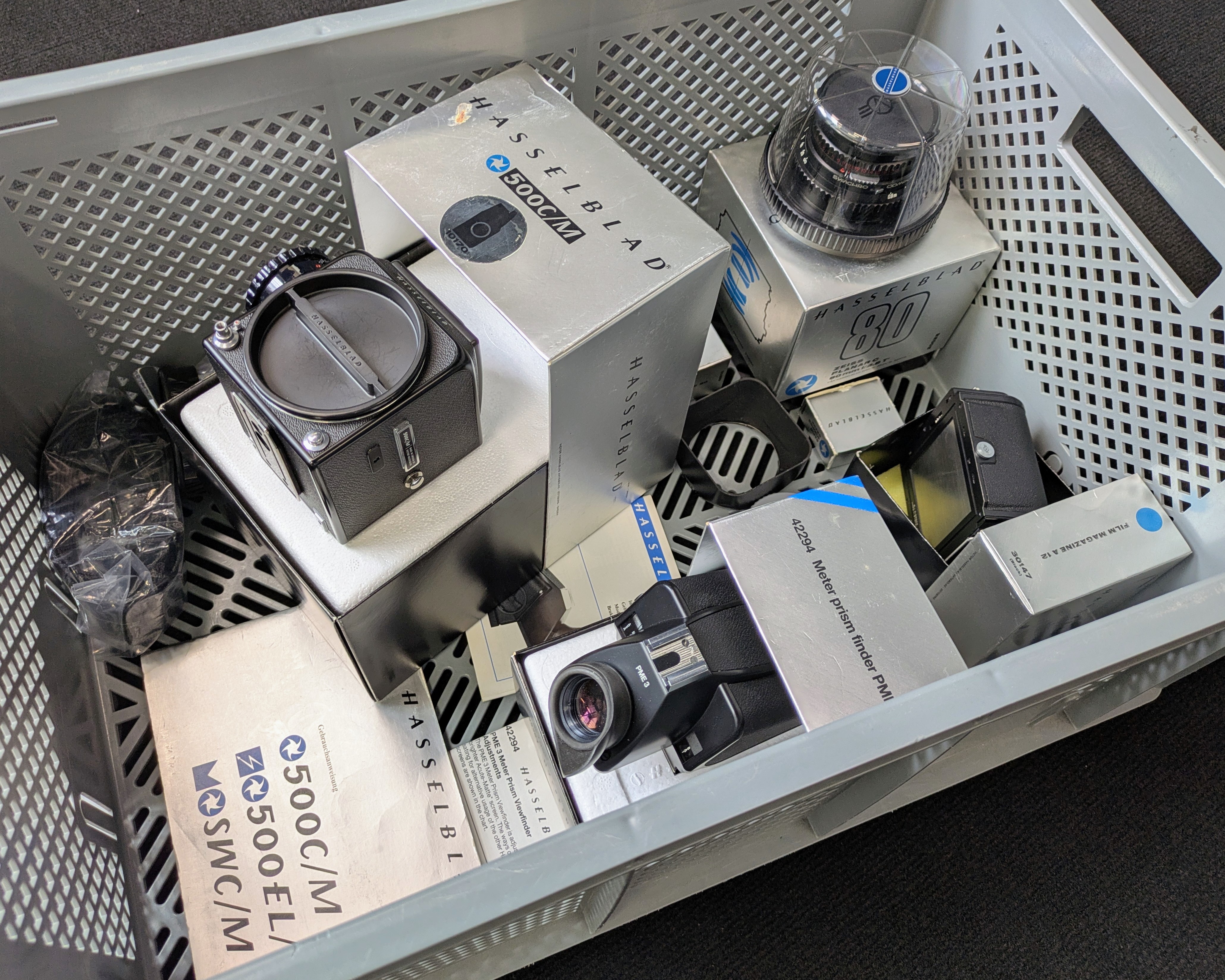 Kamera, Kamera Zubehör, Blitz,  Hasselblad,  Box
