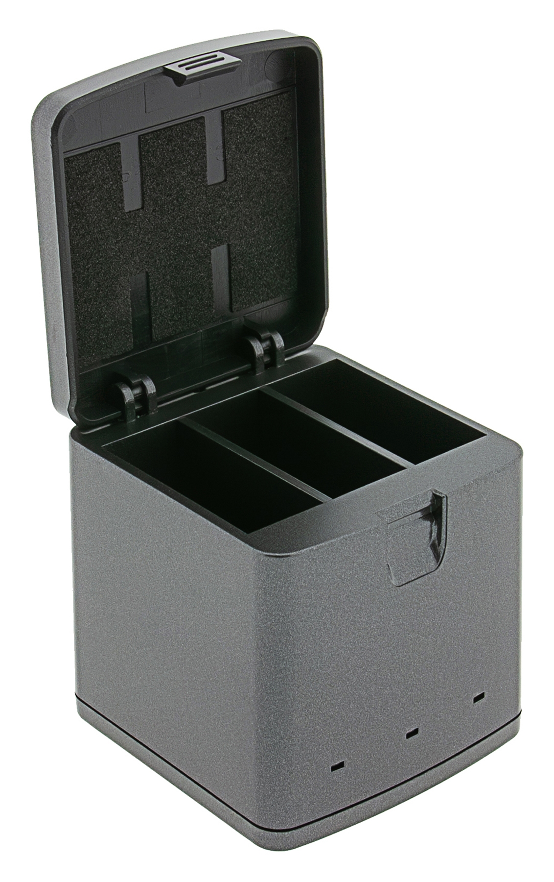 PATONA Premium Tripple-Charger Ladebox für GoPro Hero 13 inkl. USB-C Kabel