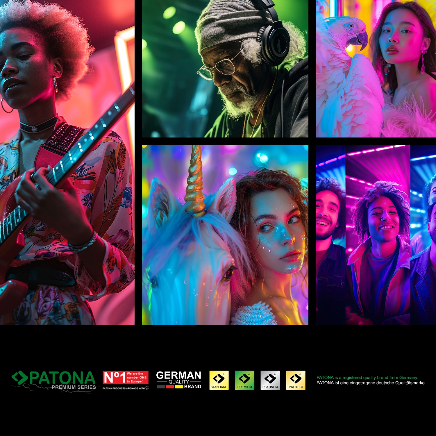 PATONA Premium LED-Stableuchte Schwertleuchte RGB/Bi-Color mit App-Steuerung