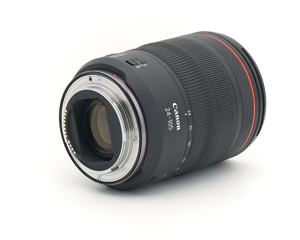 Objektiv, EF-Mount, 24-105mm, schwarz, Metallring