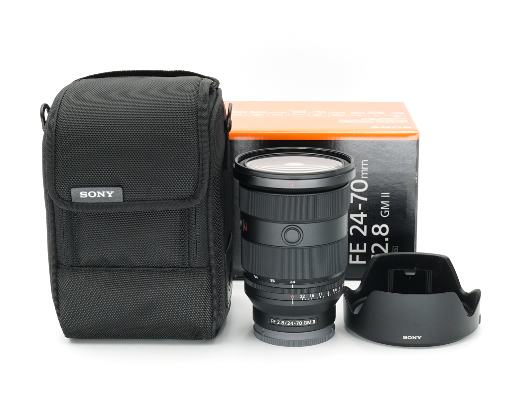 Objektiv, FE 24-70mm, GM II, Sony, Lensenschirm