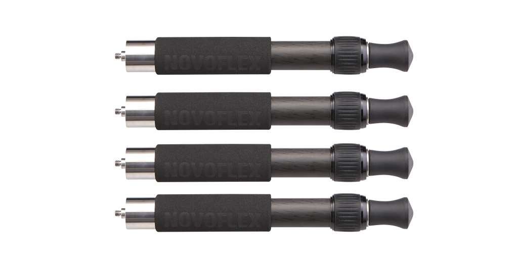 Novoflex 4x QuadroLeg Carbon 2 Segmente