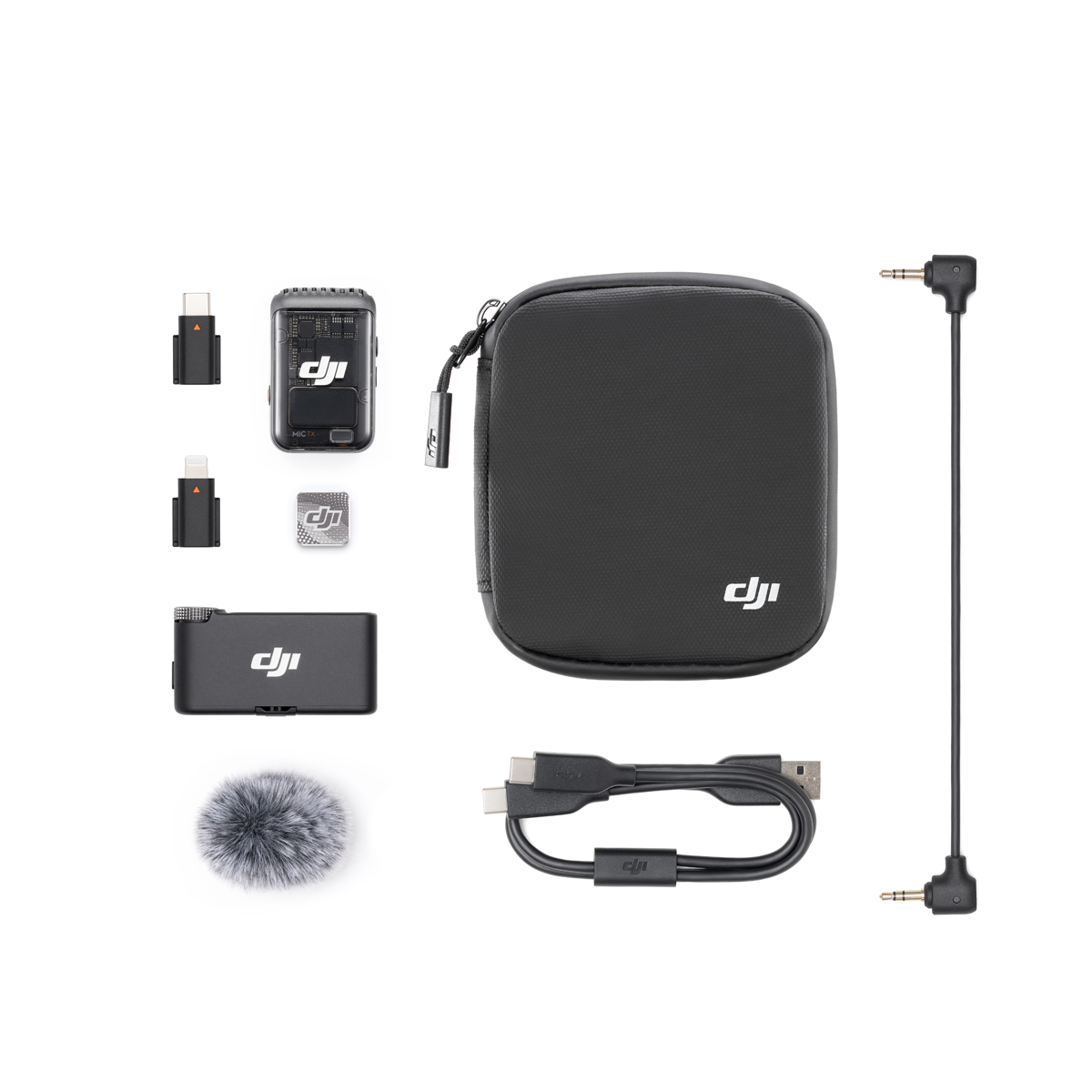 DJI MIC 2 (1 TX + 1 RX) 1 Sender+1 Empfänger, Funk