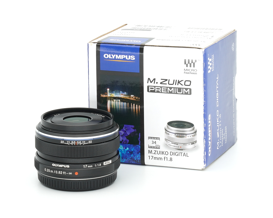 Objektiv, M.Zuiko, 17mm f/1.8, Digitales Objektiv, Premium-Verpackung