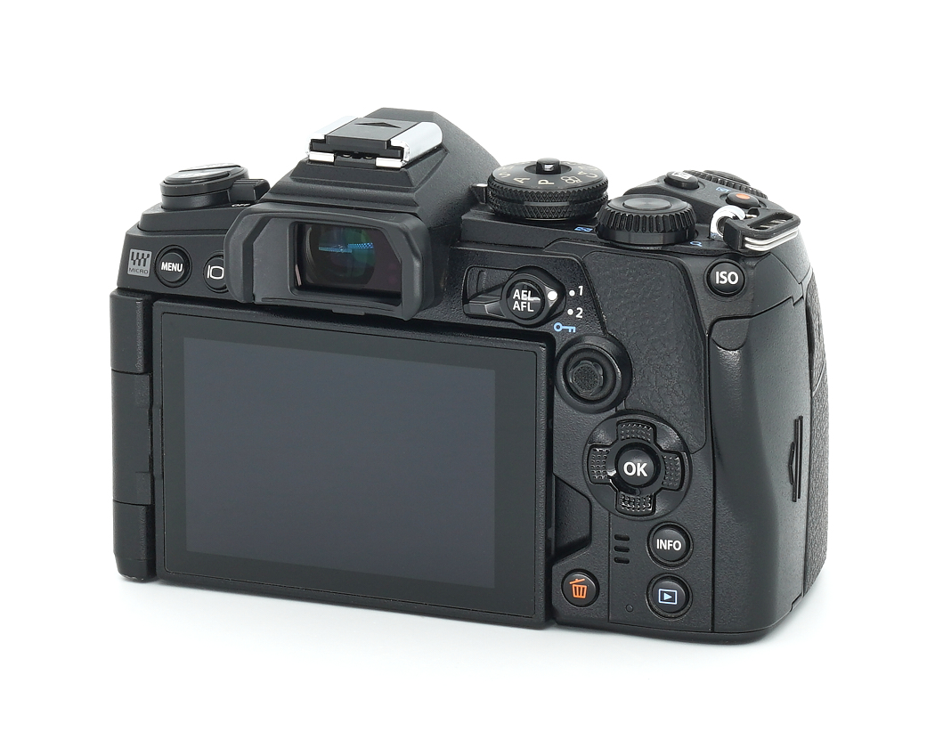 kamera, digital, DSLR, rückseite, back
