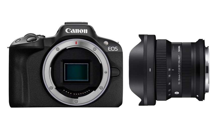kamera, dslr, Canon, objektiv, kamera-linse