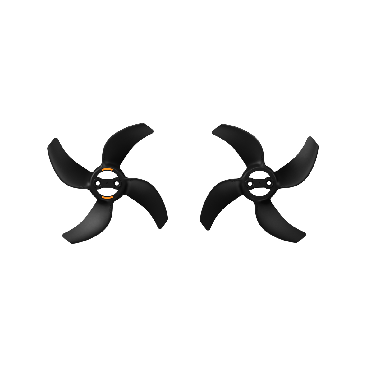 propeller, Spinne, Vierblatt, schwarz, Paar