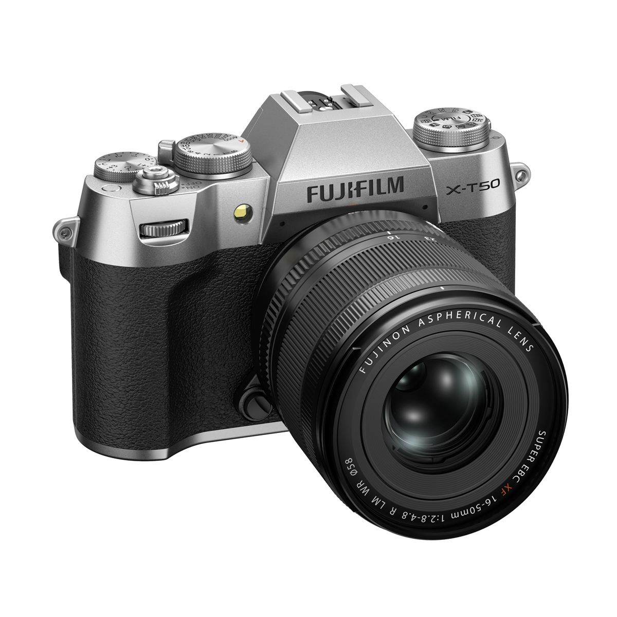 Fujifilm X-T50 silber + XF16-50mm 2.8-4.8 R LM WR