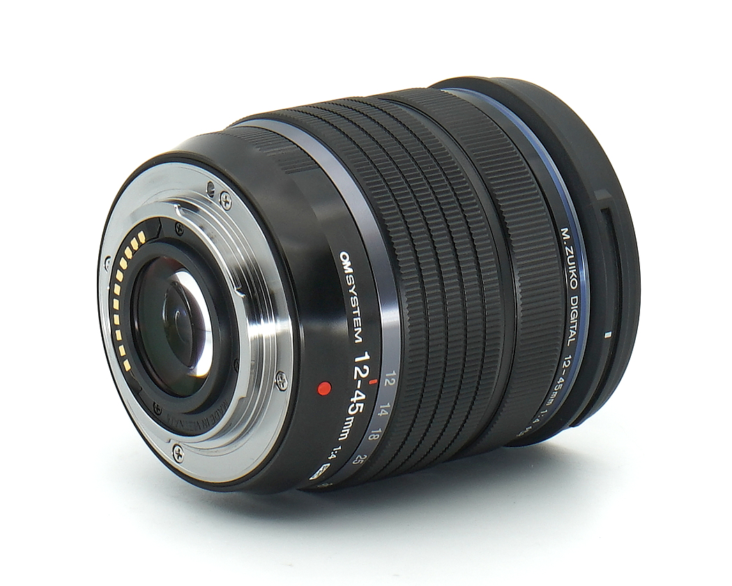 objektiv, 12-45mm, zoompjezorka, metall, Montagetyp