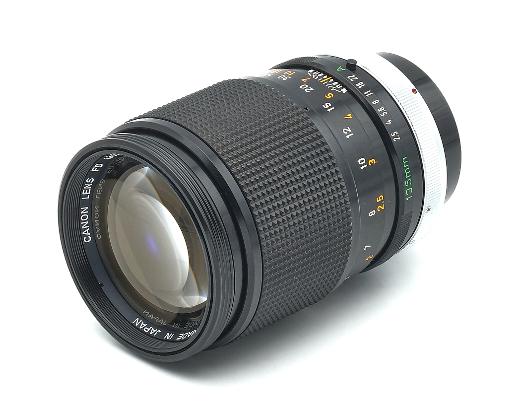 Objektiv, FD-Objektiv, manueller Fokus, 36mm Filter, Hergestellt in Japan
