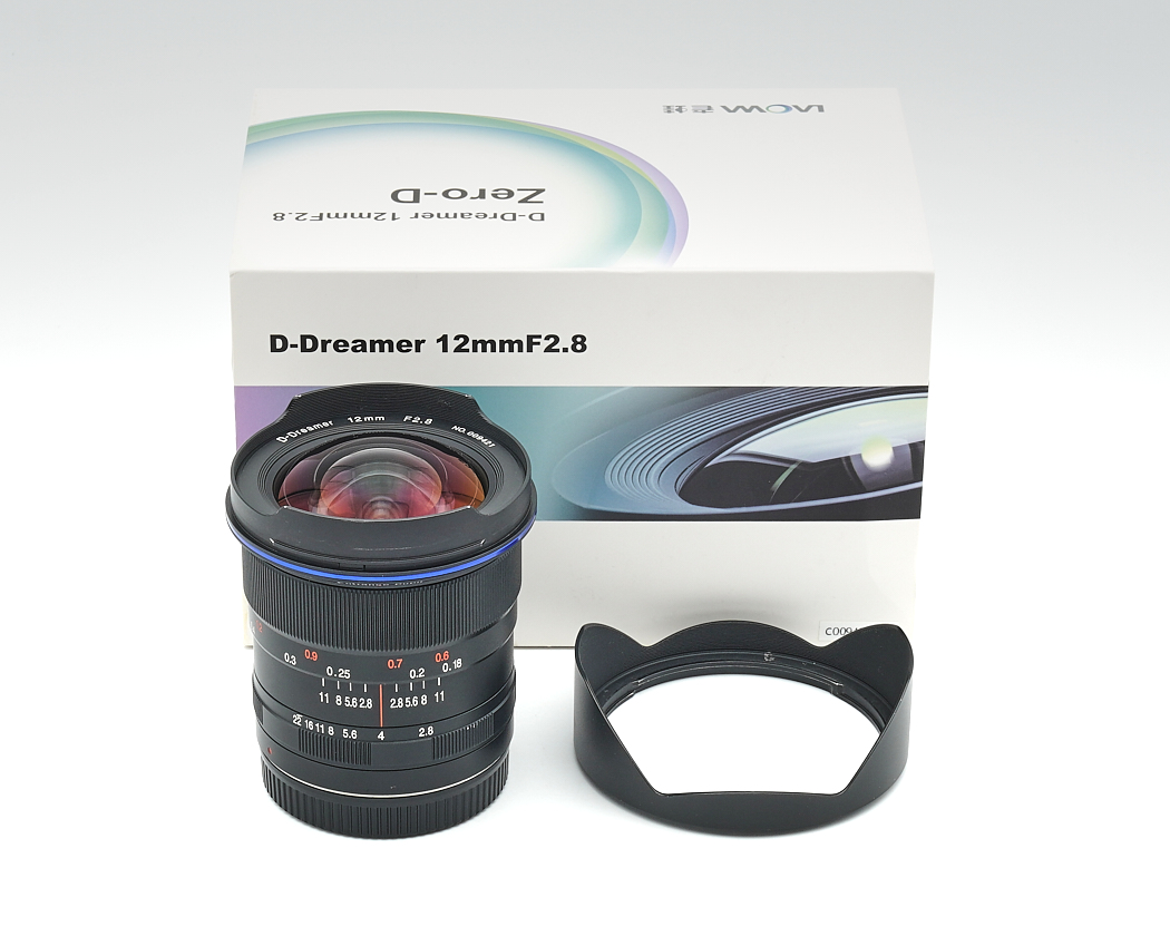 D-Mount Objektiv, Kameraobjektiv, 12mm, f/2,8, Blende Objektiv