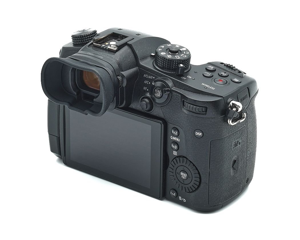 Digitale Kamera, DSLR, Sucher, LCD-Bildschirm, Blitzschuh