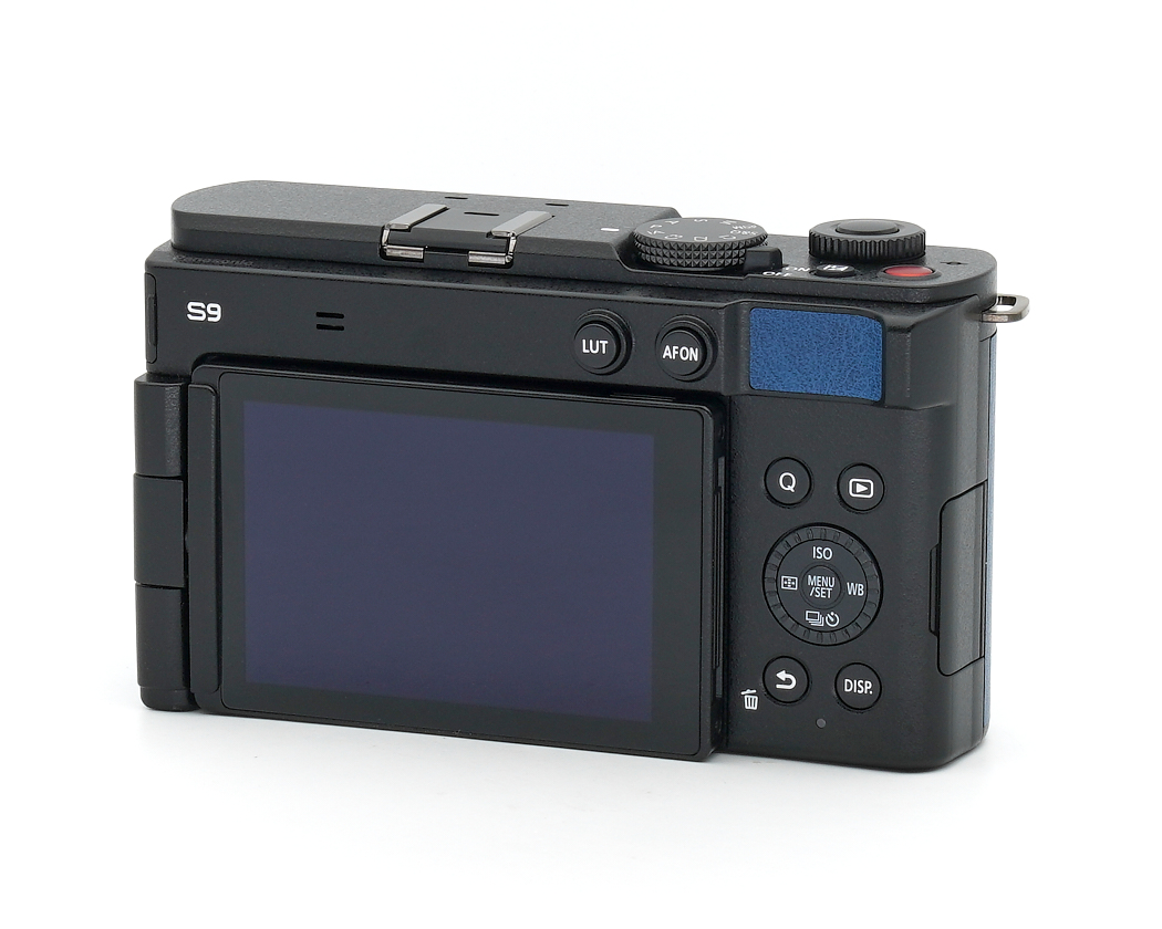 Spiegellose Kamera, Digitale Kamera, LCD-Bildschirm, Bedienrad, blauer Griff