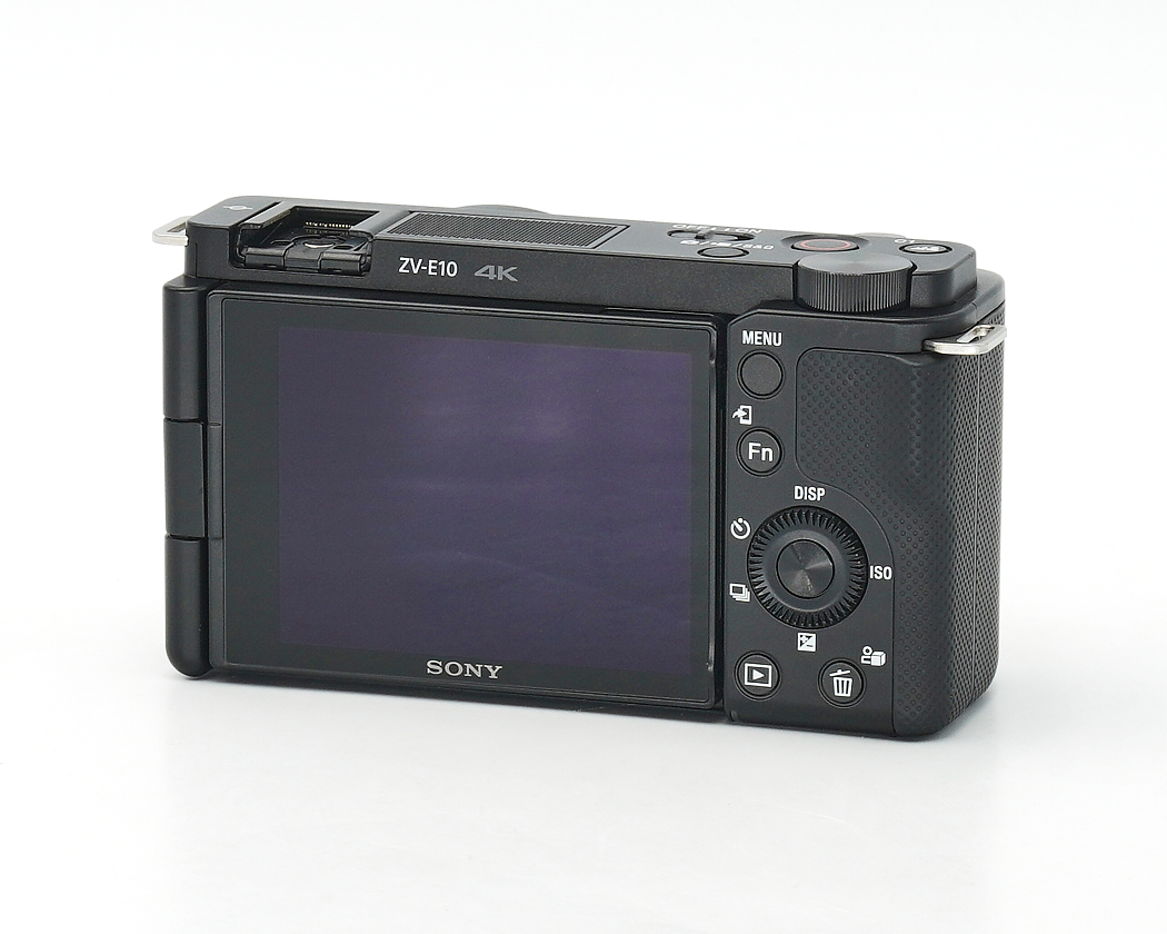 digitale Kamera, Sony Kamera, 4K, LCD-Bildschirm, Rückseite