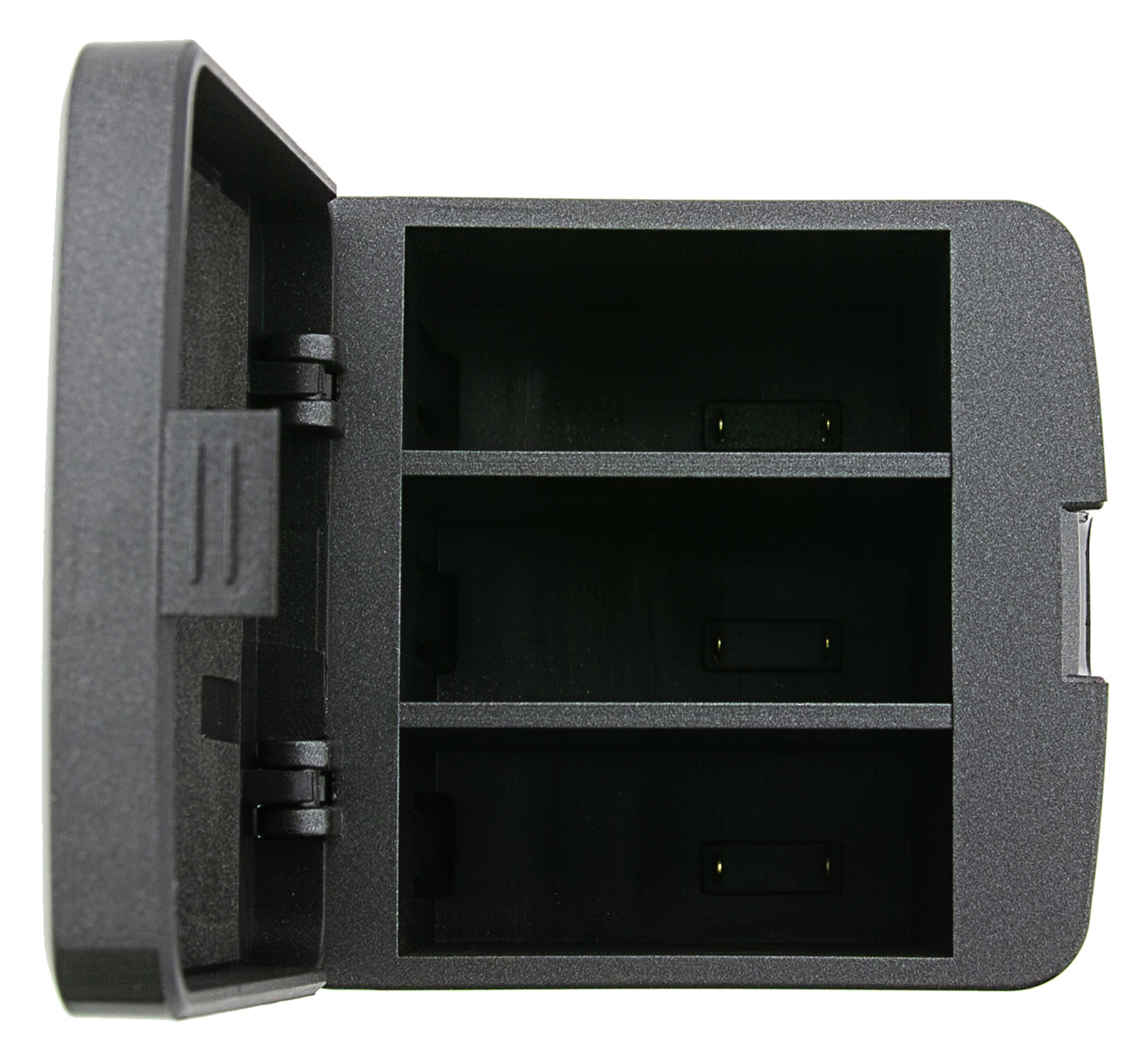 PATONA Premium Tripple-Charger Ladebox für GoPro Hero 13 inkl. USB-C Kabel