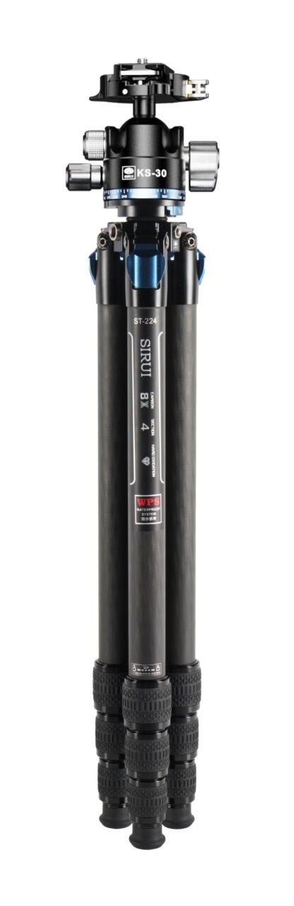 Sirui ST-224 Carbon Reise-Dreibeinstativ mit KS-40 Kugelkopf