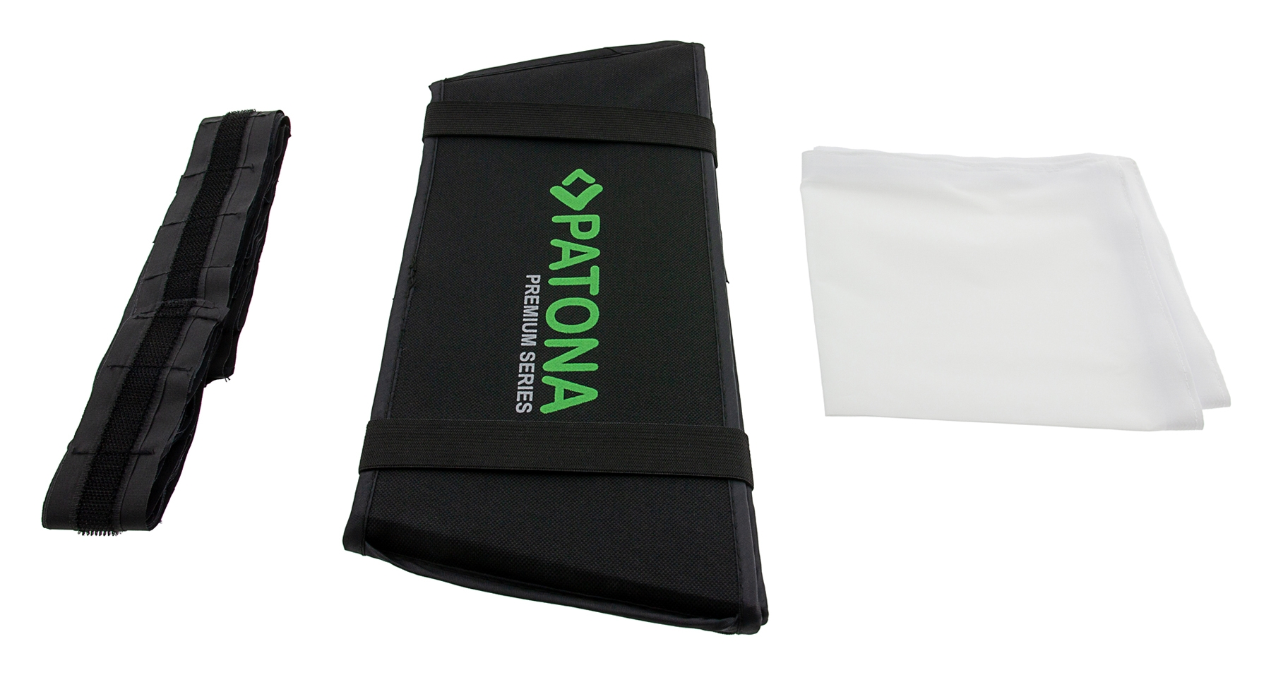 PATONA Premium Softbox mit Gitternetz für PATONA LED 60W RGB Foto- und Videolicht