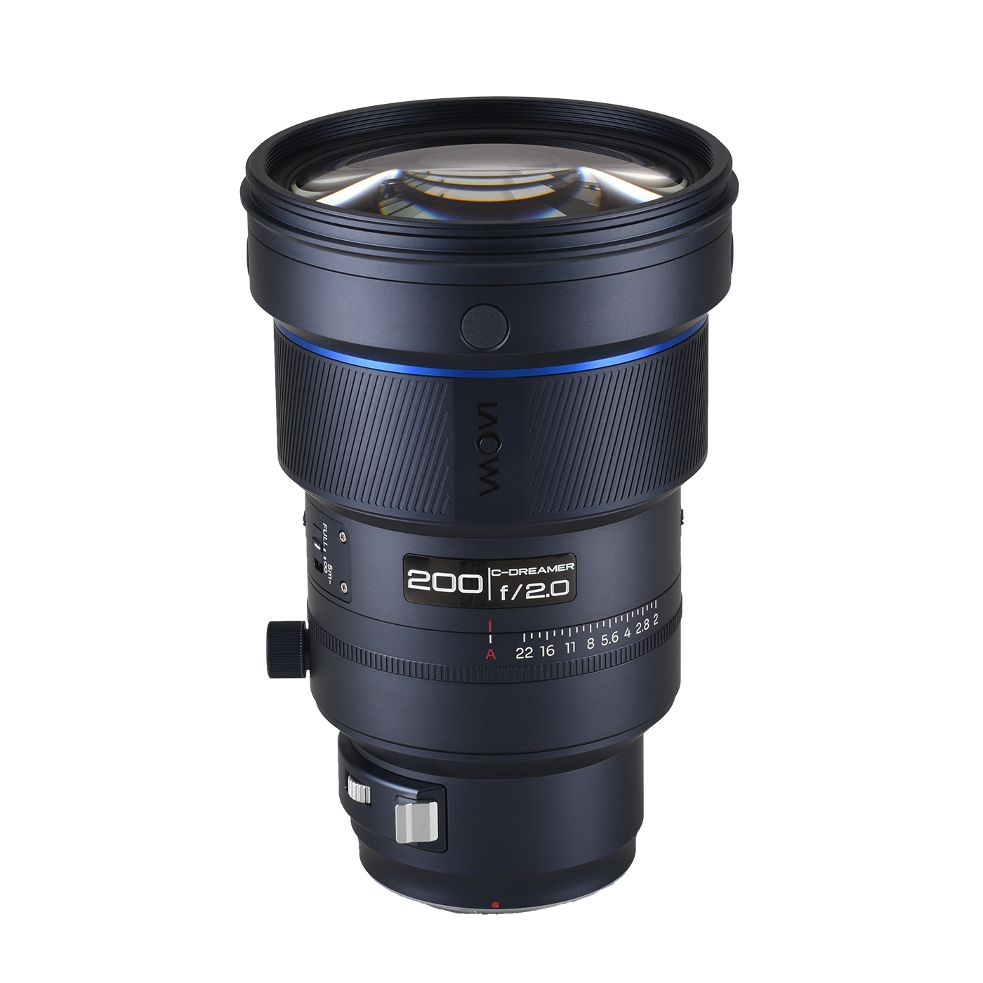 Objektiv, 200mm, Blende f/2.0, DC-DREAMER, manueller Fokus