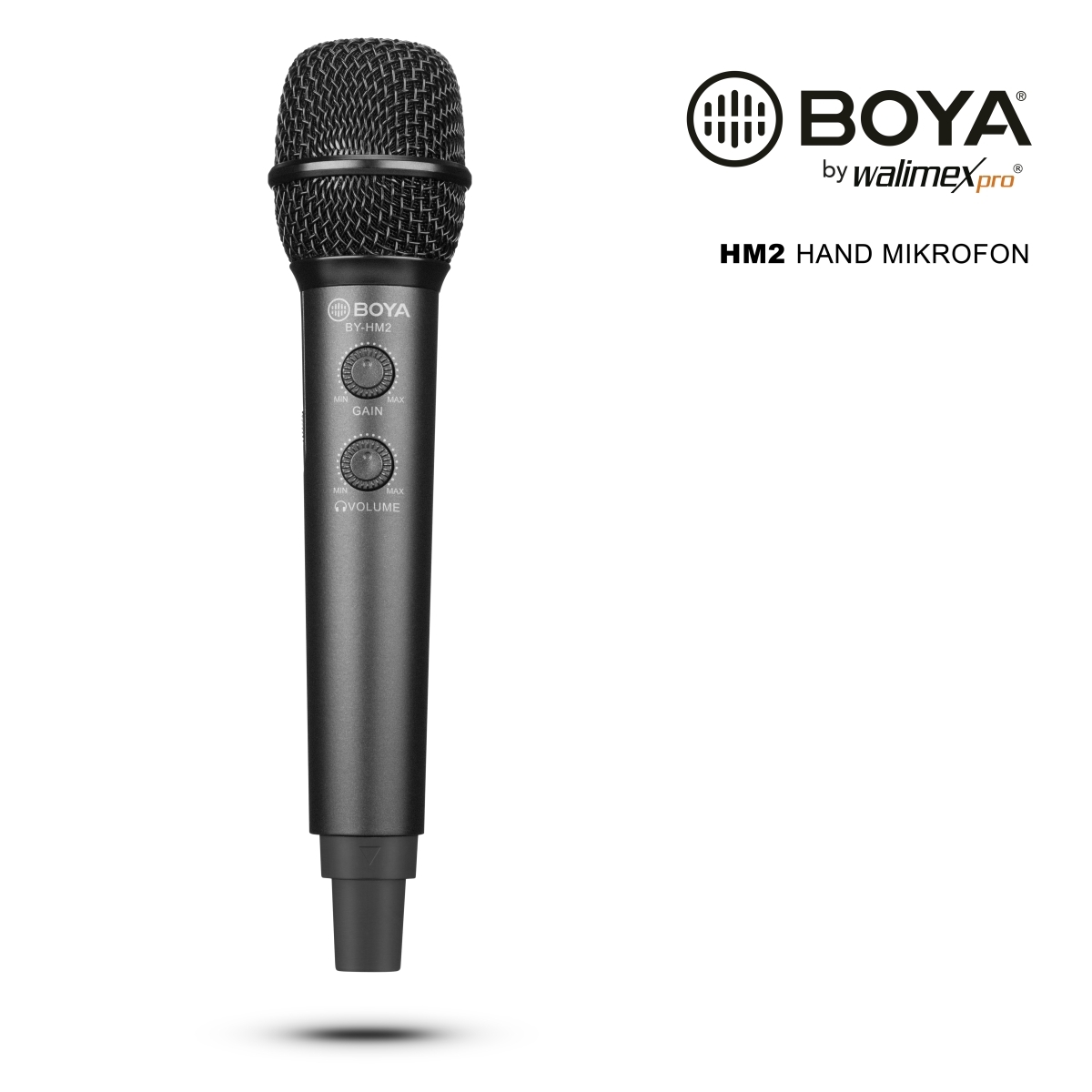 Walimex pro Boya BY-HM2 HM2 Handmikrofon