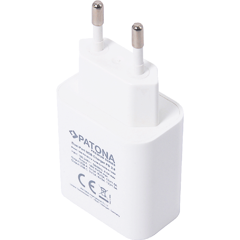 PATONA Premium Netzteil 18W Dual-Port USB