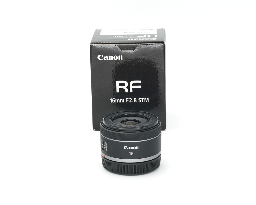 Objektiv, 16 mm, F2,8, STM, Canon