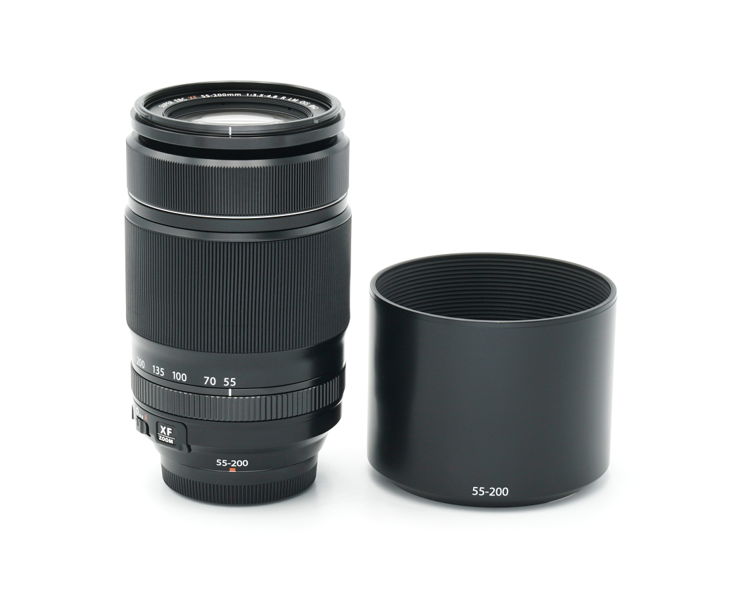 Objektiv, 55-200mm, Teleobjektiv, manueller Fokus, Metallgehäuse