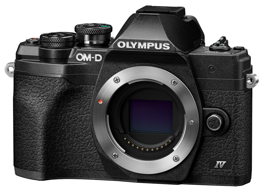 Olympus OM-D E-M10 Mark IV schwarz Gehäuse