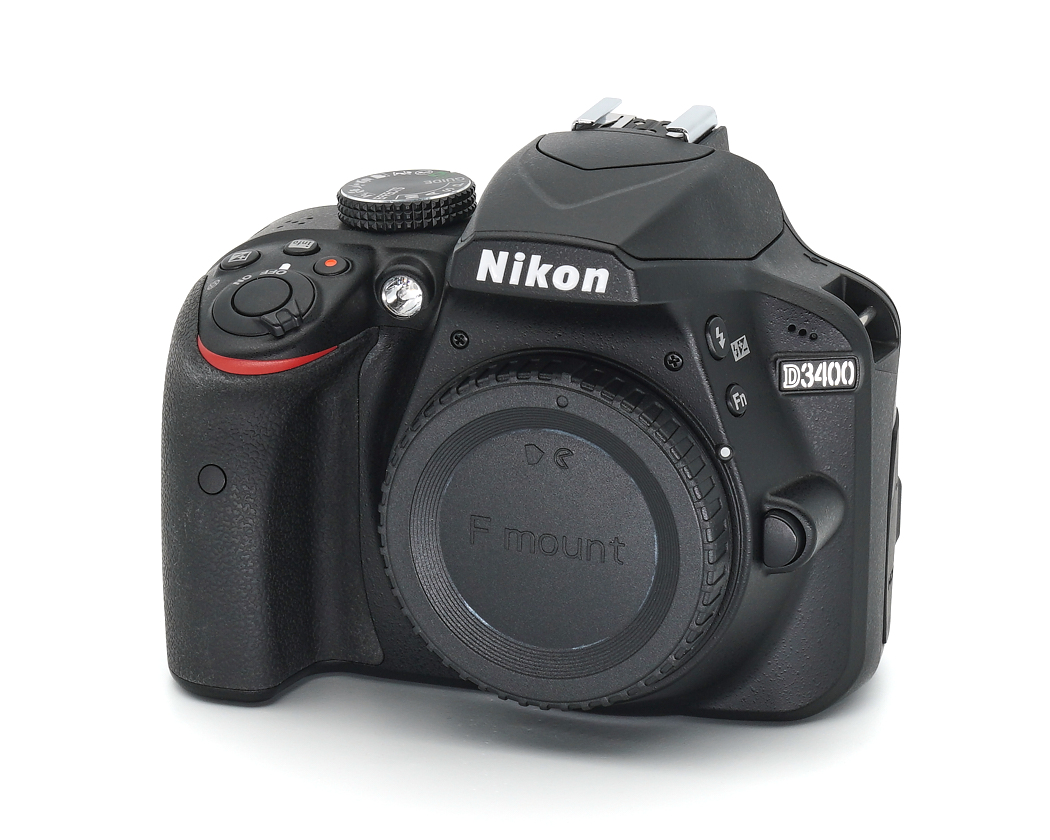 Nikon D3400 Gehäuse Topzustand, Nikon-Fachhändler #49702*