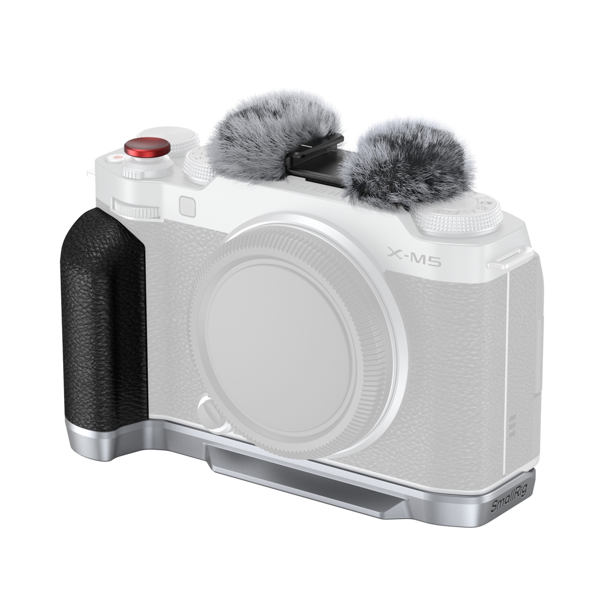 SmallRig 4875 L-Shape Mount Plate mit Silikongriff