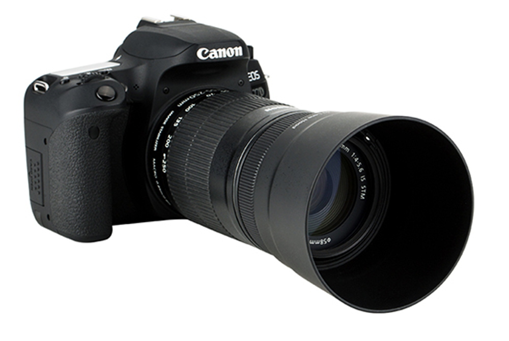 Gegenlichtblende LH-63 ET-63 für Canon EF-S 55-250mm 4.0-5.6 IS STM