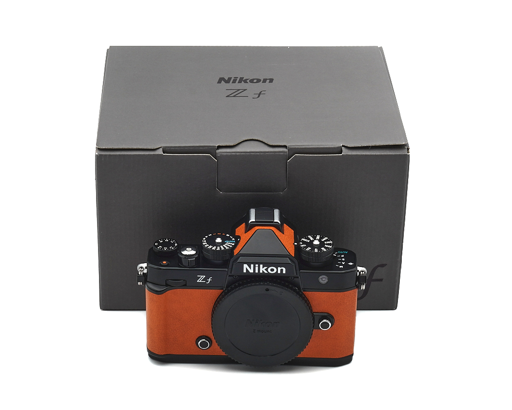kamera, spiegellose, Nikon Z f, braun, box