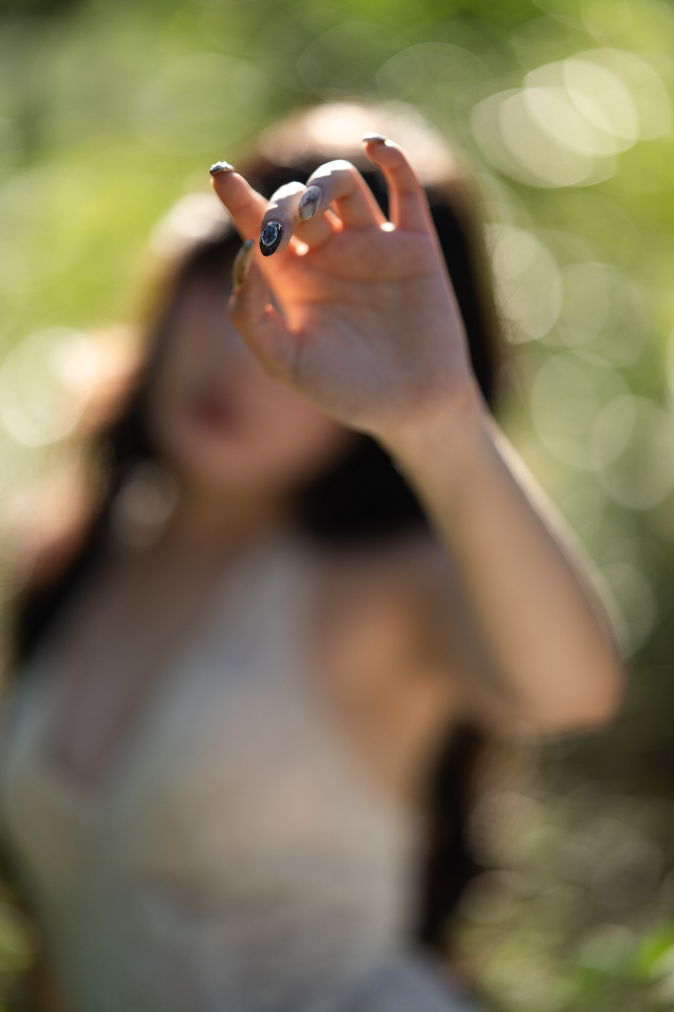 Nagellack, Maniküre, Hand, Nägel, Draußen