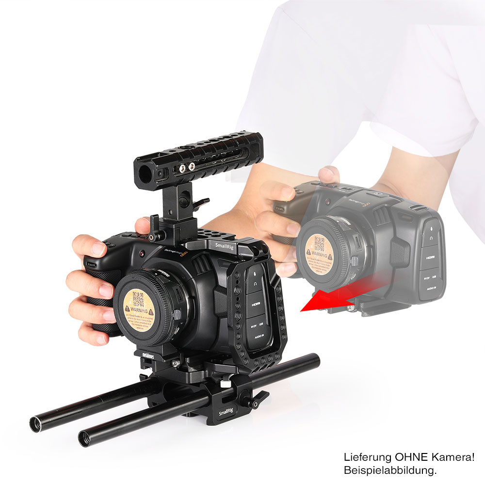 SmallRig 2255 Half-Cage QR für BMPCC 4K/6K