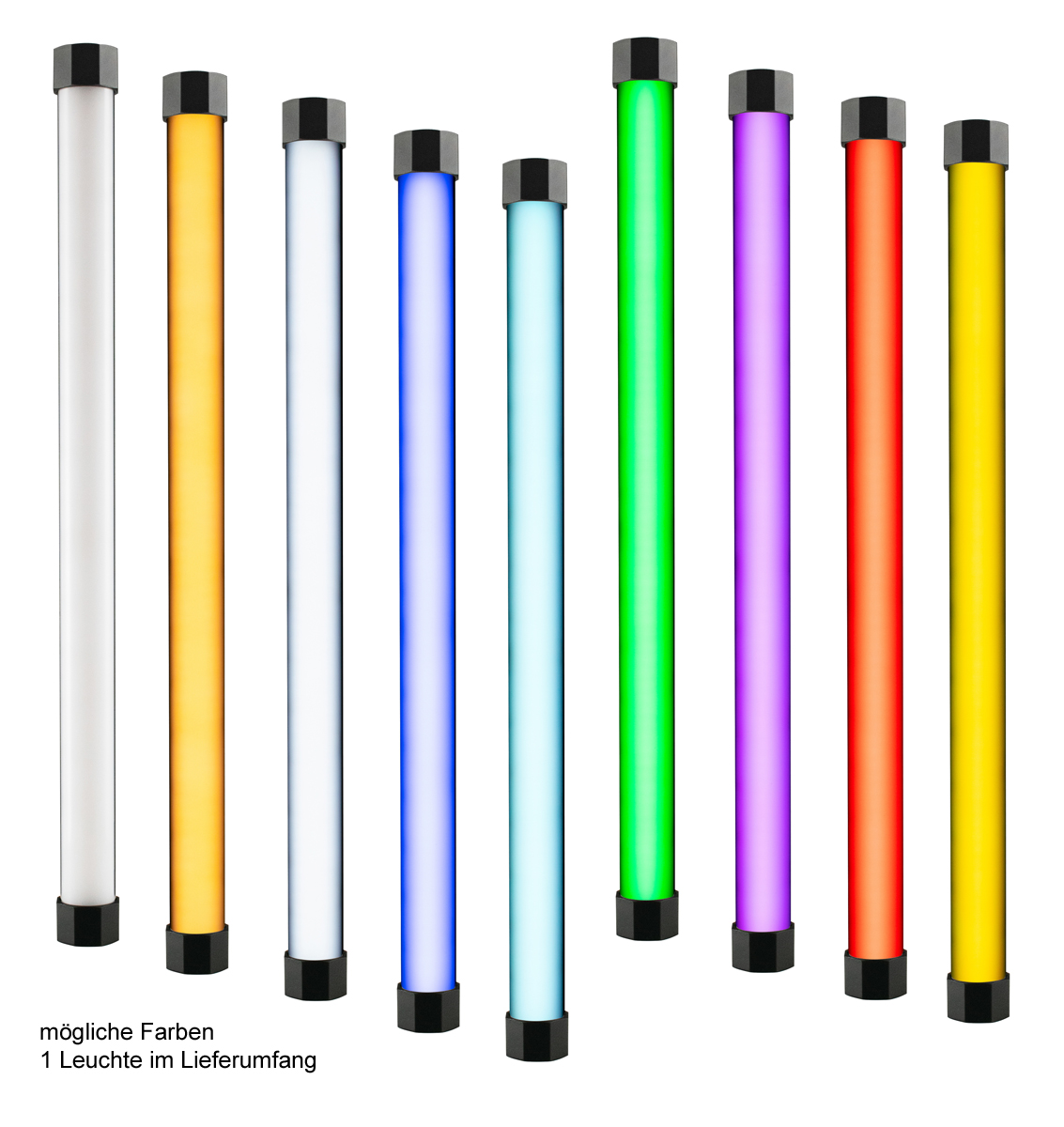 Nanlite PavoTube II 15X 1 Kit RGBWW Farb-Effektleuchte