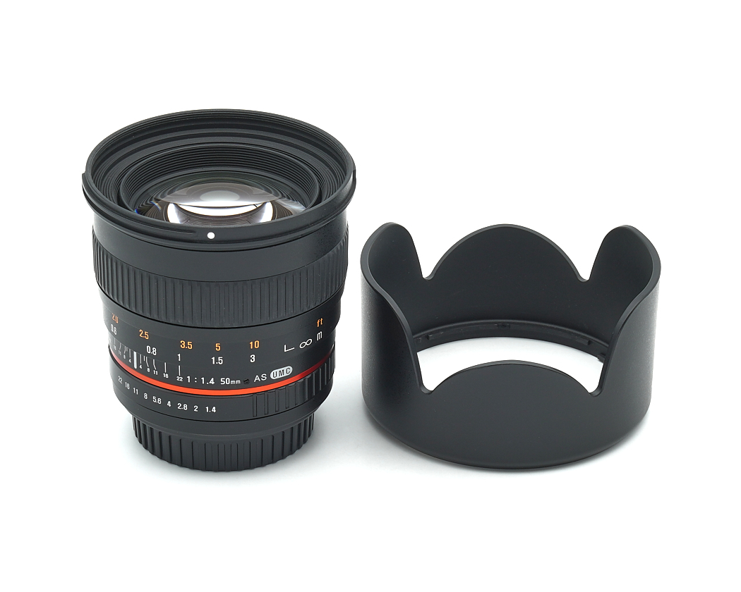 Objektiv, Wechselobjektiv, 50mm, manueller Fokus, Objektivblende