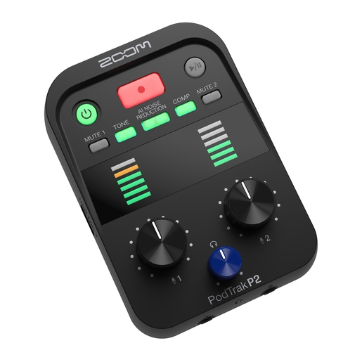 Zoom PodTrak P2 Podcaster Recorder