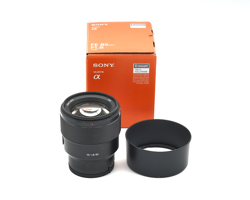 Objektiv, FE 85mm, Blende f/1.8, Sony, E-Mount