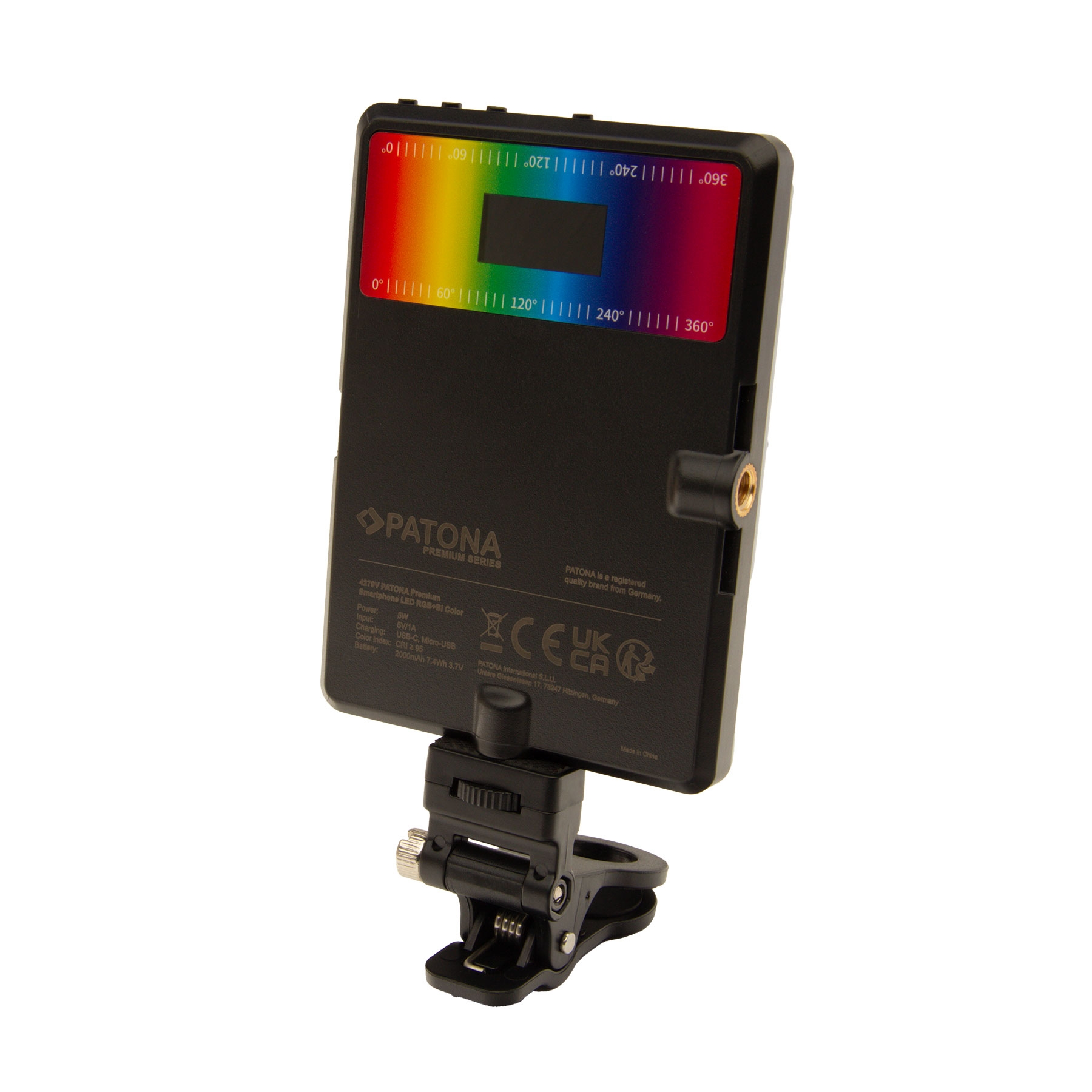 PATONA Premium Smartphone RGB/Bi Color Licht