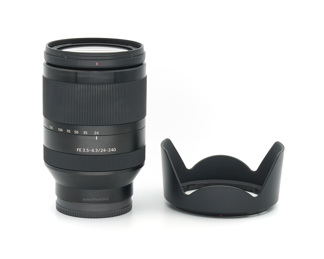 Objektiv, 24-240mm, FE 3.5-6.3, Optical SteadyShot, Objektivhood