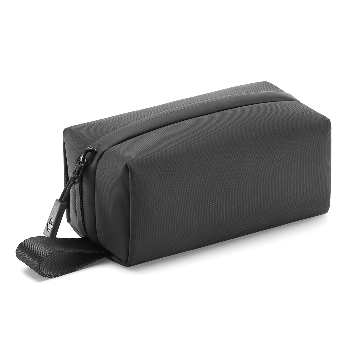  toiletry bag,  pouch,  schwarz,  Reißverschluss,  Stoff