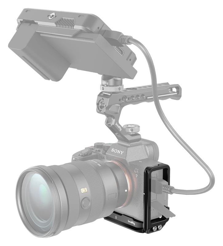 SmallRig 3660B L- Bracket für Sony Alpha 7R V/ IV / 7S SIII / Alpha 1/7R IV/ 9 II
