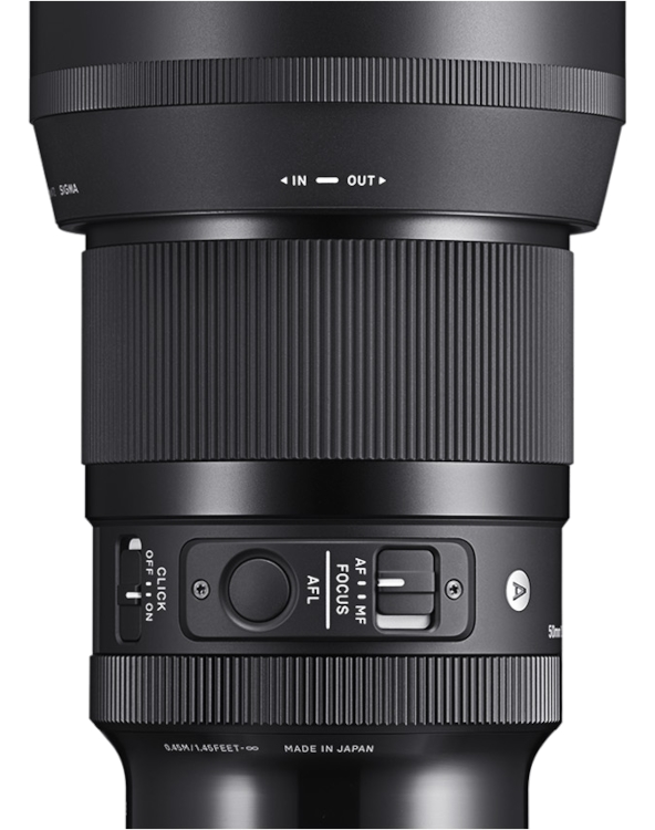 Sigma Art 50mm 1.4 DG DN für L-Mount + V.M.C. Slim UV Filter 72mm