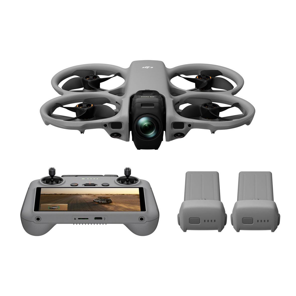 drohne, Quadrocopter, Kamera, Fernbedienung, Akkus